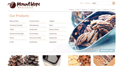 Desktop Screenshot of mounthopewholesale.com